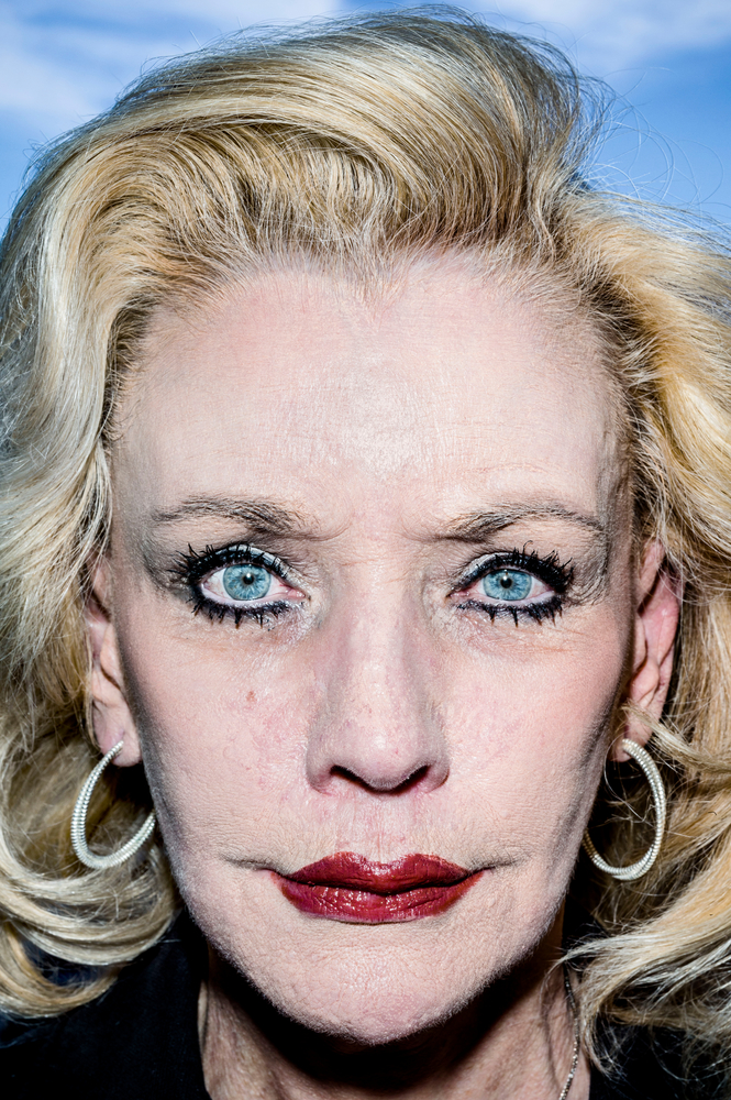 ©Bruce Gilden / Magnum Photos, Bruce Gilden USA. Las Vegas, Nevada. 2014. Donna, a card dealer.